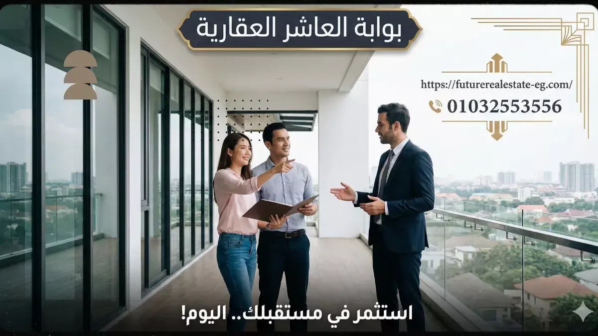 شقق تمليك داخل أحياء العاشر من رمضان بمساحات وتشطيبات مختلفة