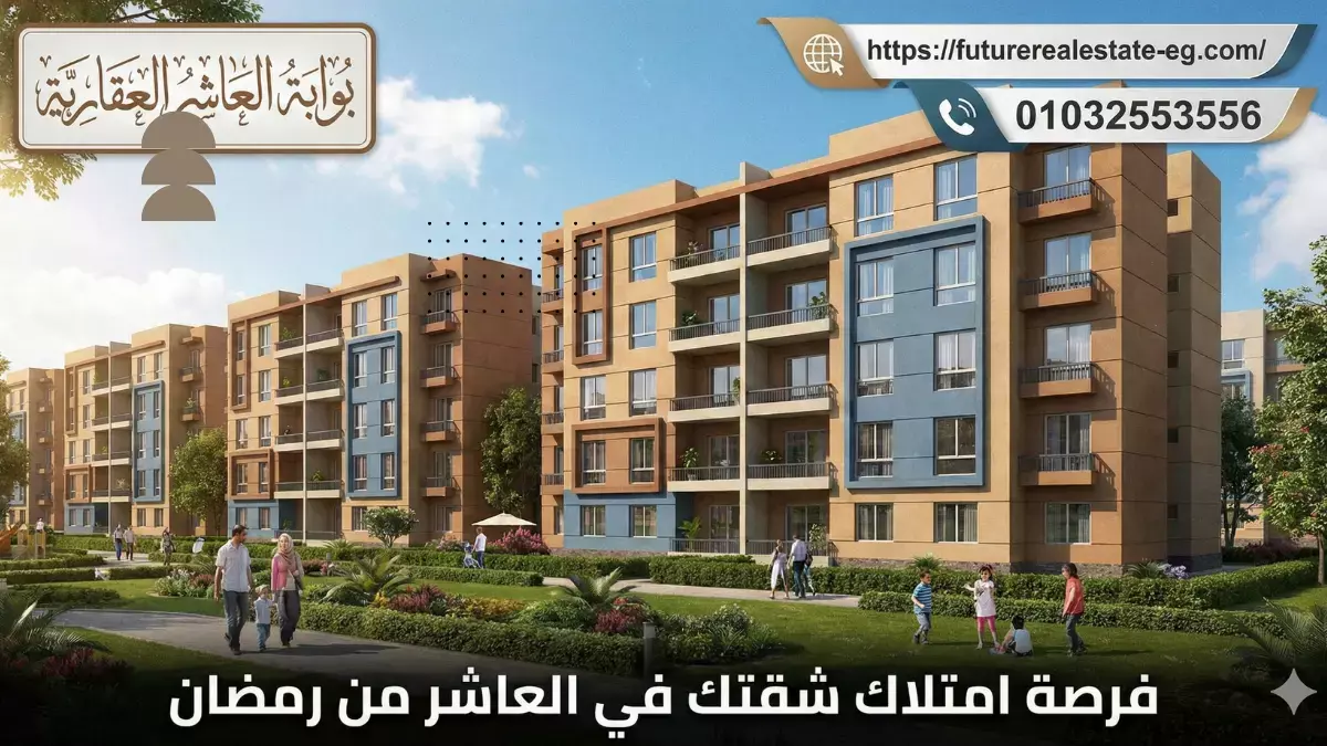 شروط التقديم على شقق الإسكان الاجتماعي في العاشر من رمضان