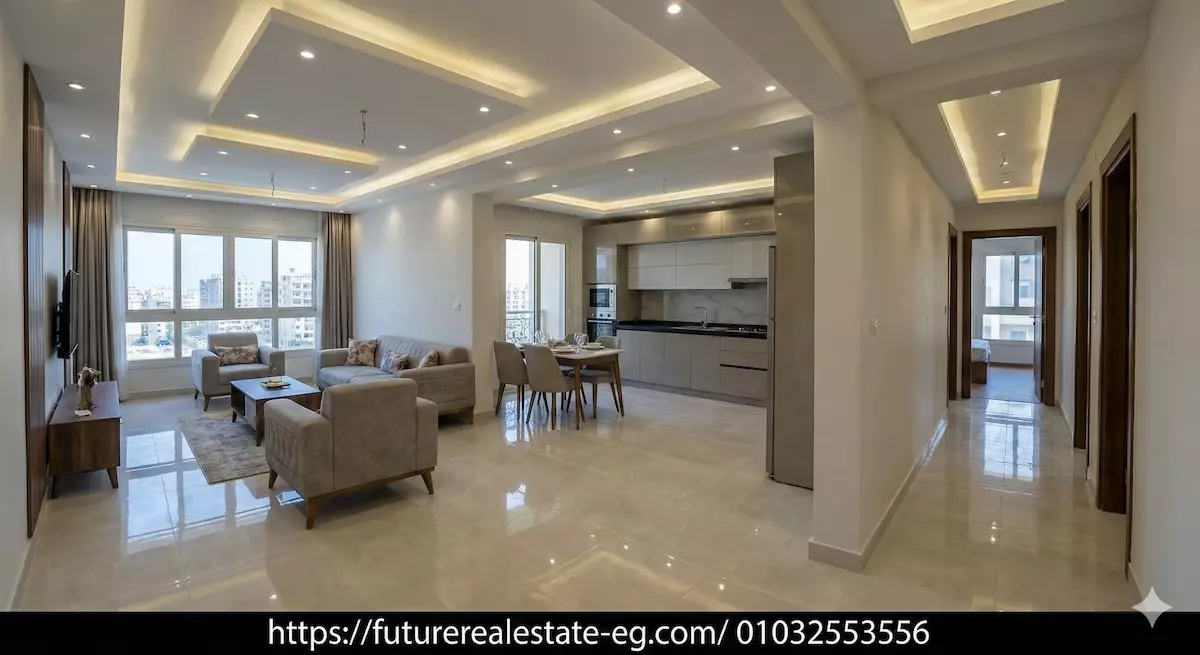 شقق للبيع في العاشر من رمضان 100 متر