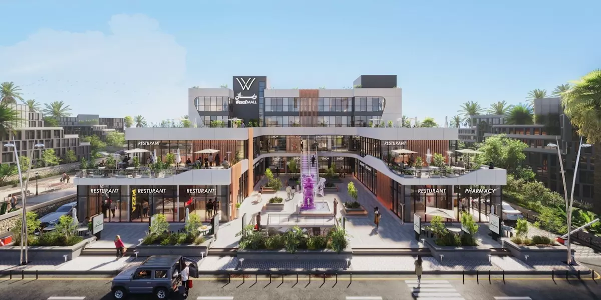 مميزات وصال مول Wesal Mall العاشر من رمضان - واجهات قوية وتصميم عملي